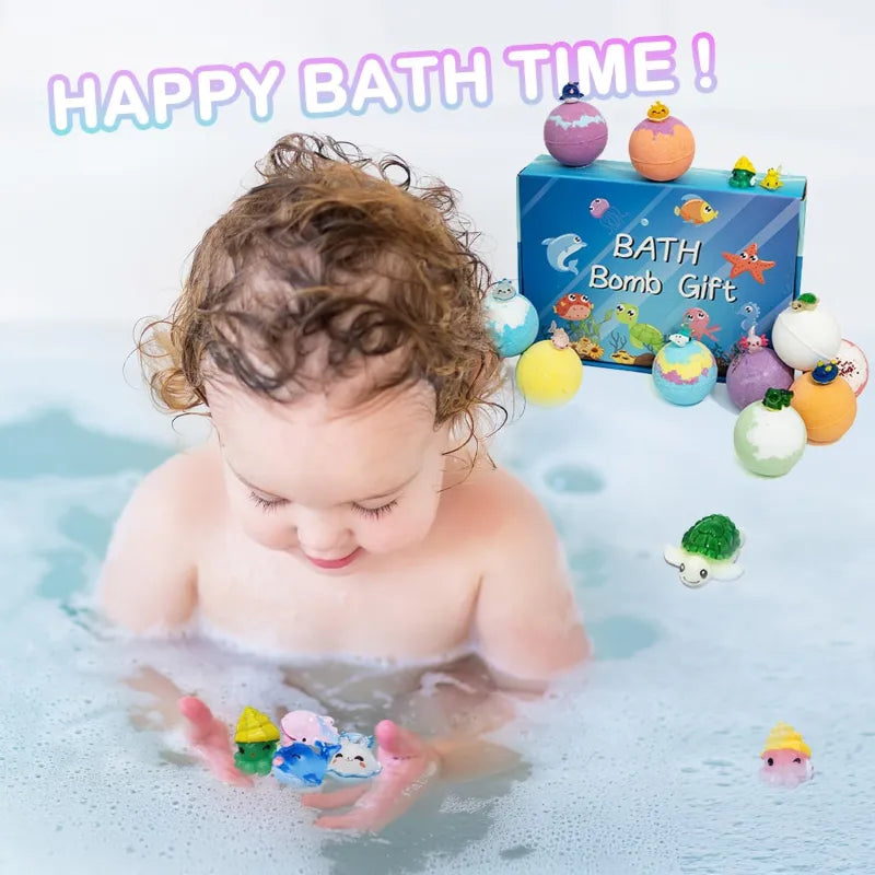 The Ultimate Kids Bath Box: Magic Colors, Bubbles & Hidden Toys