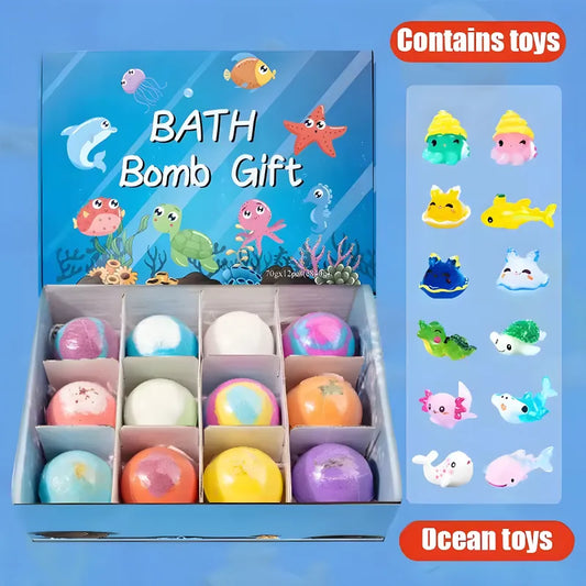 The Ultimate Kids Bath Box: Magic Colors, Bubbles & Hidden Toys