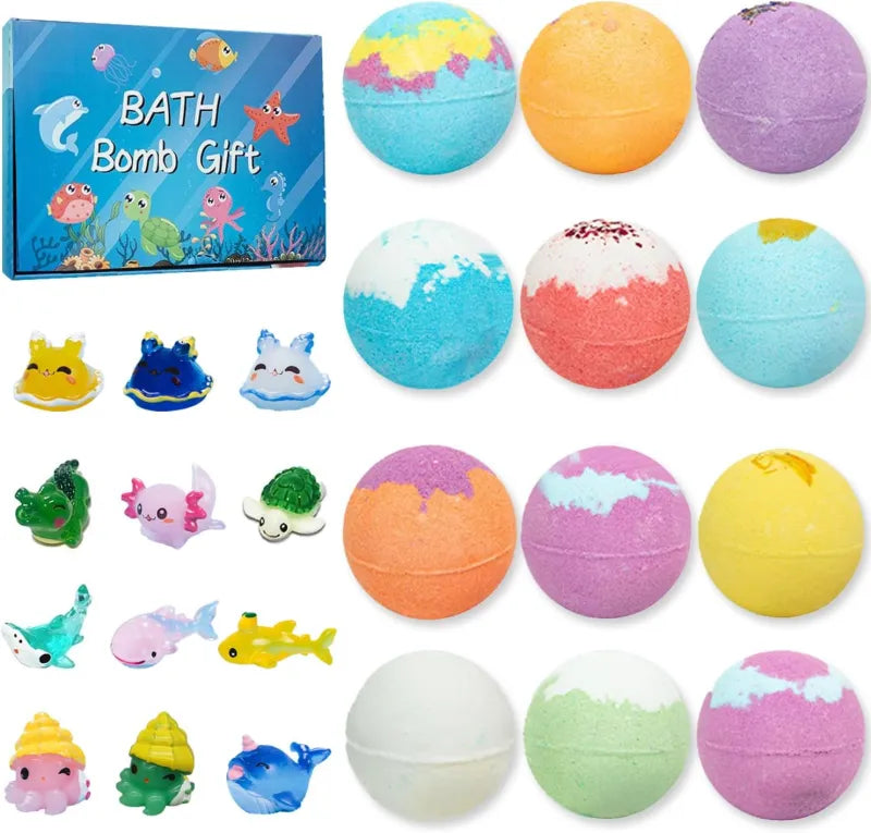 The Ultimate Kids Bath Box: Magic Colors, Bubbles & Hidden Toys