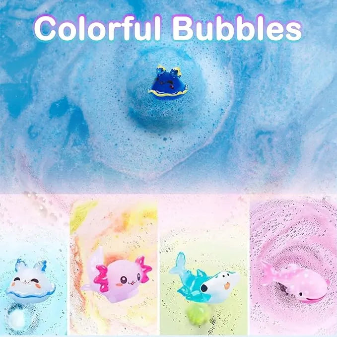 The Ultimate Kids Bath Box: Magic Colors, Bubbles & Hidden Toys